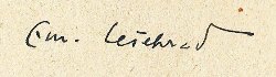 Podpis Emanuela z Lešehradu